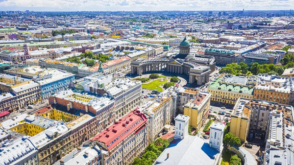 Panorama Sankt Petersburg Petersburg Air Saint Petersburg Russia — Stock Photo, Image