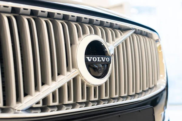 Sankt Petersburg Russia February 2019 Volvo Xc90 Front Side View — ストック写真