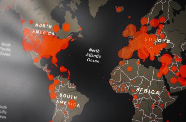 Coronavirus Haritası (Covid-19), Covid-19 ile yakın çekim ülkeleri, Covid 19 haritası dünya çapında doğrulanmış vakalar rapor etmektedir