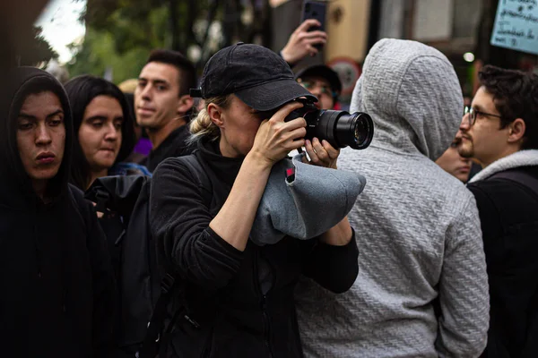 Sexto Día Protestas Huelga Nacional Contra Las Reformas Del Gobierno — Foto de Stock