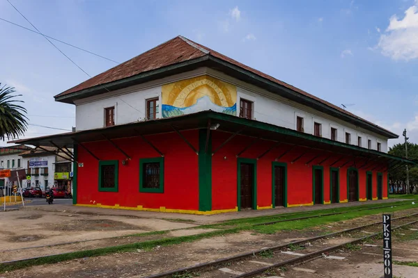 旧火车站 Mosquera Cundinamarca 2020年1月27日 — 图库照片