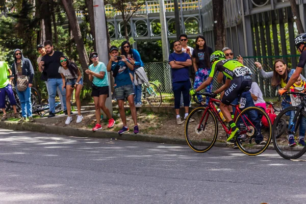 Kolombiya 2020 Turu Nun Altıncı Son Aşaması Bogota Sokaklarında Uci — Stok fotoğraf