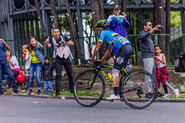 Sjette Sidste Fase Colombia 2020 Tour Test Den Internationale Cykelunion - Stock-foto