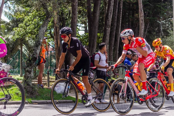 Kolombiya 2020 Turu Nun Altıncı Son Aşaması Bogota Sokaklarında Uci — Stok fotoğraf