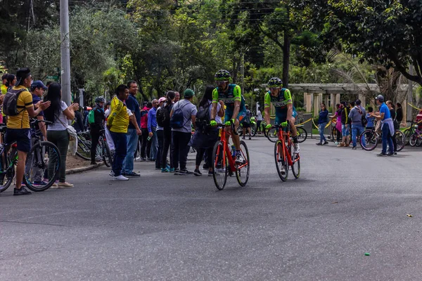 Zesde Laatste Etappe Van Colombia 2020 Tour Test Van Internationale — Stockfoto