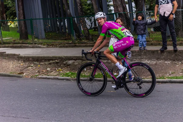 Zesde Laatste Etappe Van Colombia 2020 Tour Test Van Internationale — Stockfoto