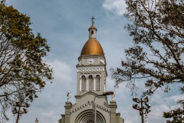Cajica Inmaculada Concepcion Cemaati, Cundinamarca Kolombiya, Bogota şehri yakınlarında, 7 Şubat 2020