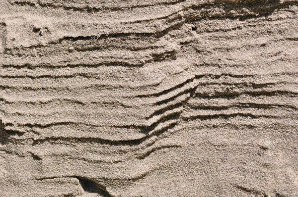 Hintergrund der Sandmauer. — Stockfoto