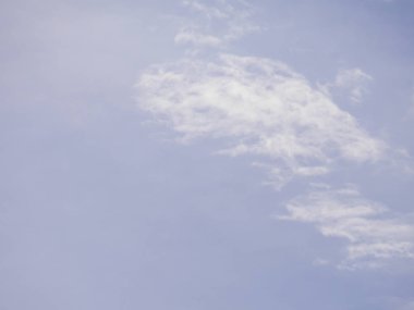 Güzel mavi gökyüzü 