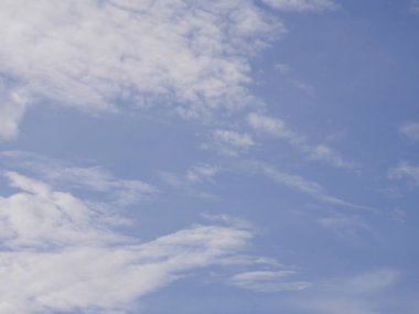 Güzel mavi gökyüzü 