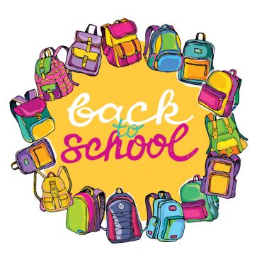 Geri okula büyük kümesi doodles. Elle mürekkeple çizilmiş. Vektör çizim. Serbest çizim okul öğeleri. Okula dönüş. 