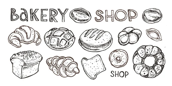 Elle çizilmiş doodle fırın