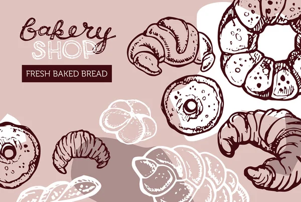 Elle çizilmiş doodle fırın