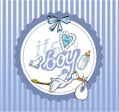 Bebek d. kartı. Bu ' bir çocuk!