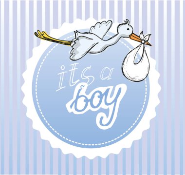 Bebek d. kartı. Bu ' bir çocuk!