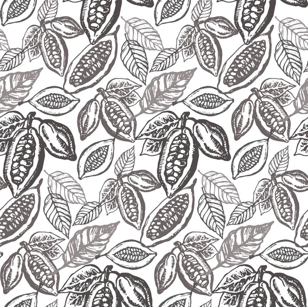 Elle çizilmiş doodle kakao ve çikolata. Çikolata ile desen.