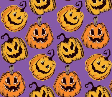 Muamele etmek ya da hüner. Cadılar Bayramı elle çizilmiş doodle illüstrasyon. Vektör çizim.