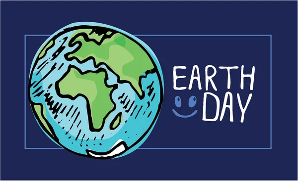 Human hand holding a green sprout. Care and environmental development. Ecology concept. Vector illustration flat design. Earth day. Save earth or go green earth symbol concept vector. Cartoon Vector Image of a Hands Holding Planet Earth. Doodle green — Stock Vector