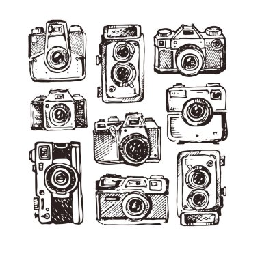 El vektör retrocamera çekilmiş. İyi bir çekim!