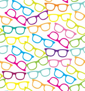 Güneş gözlüğü yaz vektör düz renk desen arka plan
