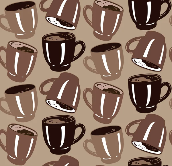 Caffè Sempre Una Buona Idea Carino Disegnato Mano Doodle Lettering — Vettoriale Stock