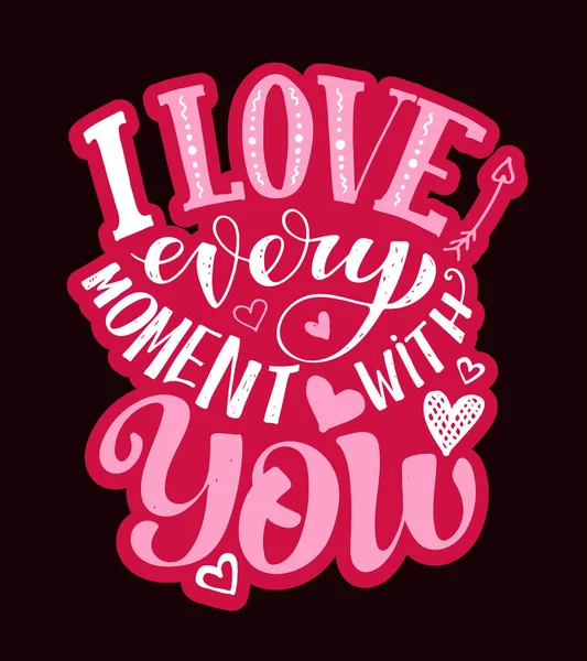Slogan Love Beautiful Style Vector Illustration Abstract Lettering Compositions Trendy — 스톡 벡터