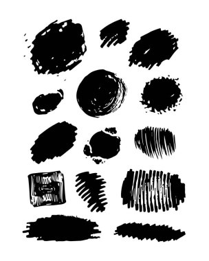 Büyük el çizimi çizimi çizim sıçraması. Şablon tasarım elemanları.