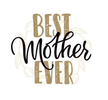 Anneler Günün kutlu olsun. Kartpostal karalamak için güzel el çizimi. Pankart için harf sanatı, davet.