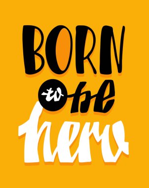 Motivasyon el çizimi, hayat hakkında alıntılar. Kartpostal sanatı.