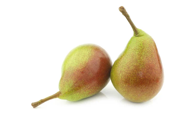 Fresh Qtee Pears White Background — Stock Photo, Image