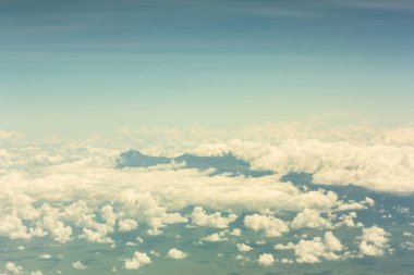Mount Kilimanjaro Covered With Snow and Clouds