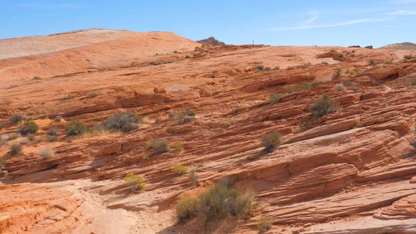 Mojave Çölü'nde Ulusal rezerv alan Red Rock Canyon, Nevada devlet hareket