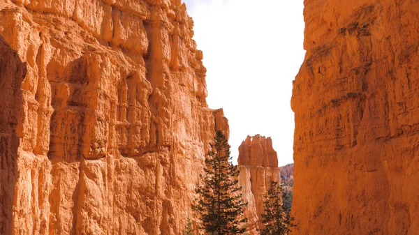Alt kadar kum dağ kırmızı turuncu Bryce Canyon Milli Parkı