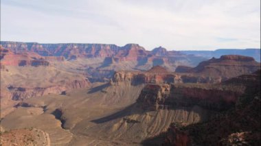 Güneşli Büyük Kanyon Arizona, ABD bir Timelapse