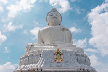 Phuket büyük Buda'nın çarpıcı panoramik görünüm. 