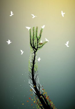 doğa yardım simgesi