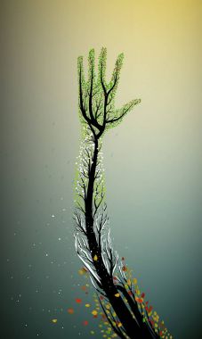 doğa yardım simgesi