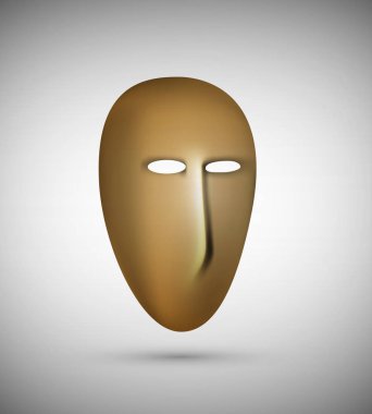 maske, boş yüz duygular yok, duygu yok içinde,