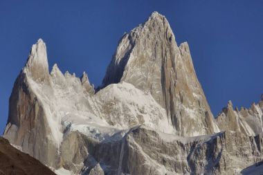 Mount Fitz Roy Los Glaciares Milli Parkı'nda, Patagonia, Arjantin,