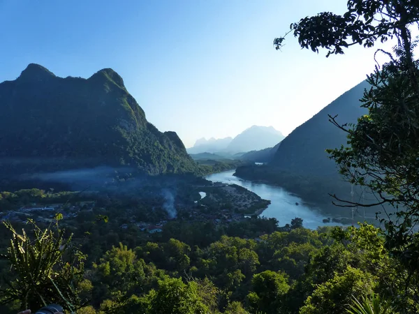 Krásné krajiny v Laosu. — Stock fotografie