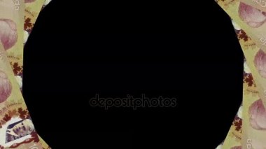 Kanada Doları banknot geçiş diyafram stilini