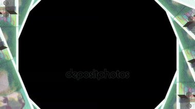 Fransız Frank banknot geçiş diyafram stilini