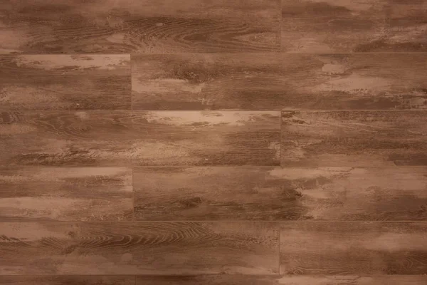 Braune Holzunterlage Horizontale Elementreihen Als Hintergrundwand Muster Vorlage Mit Kopierraum — Stockfoto