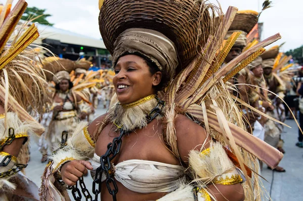 Carnaval 2019 - Unidos da Tijuca — Foto de Stock