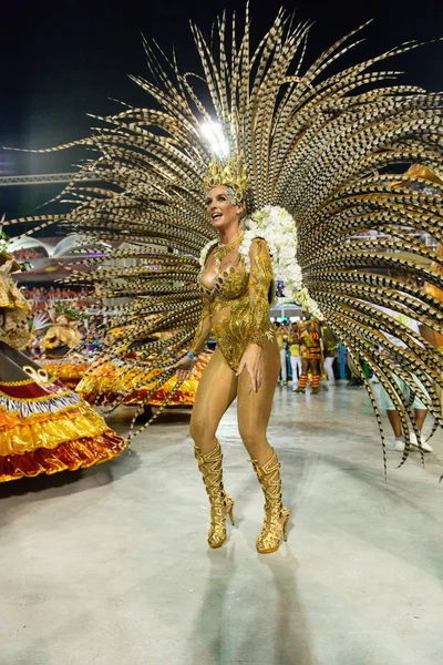 Karnawał 2019-Imperio da Tijuca — Zdjęcie stockowe