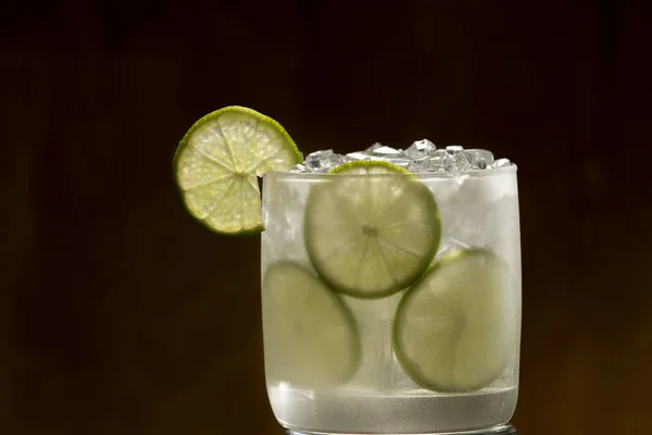 Brazilian Caipirinha cocktail — Stock Photo, Image