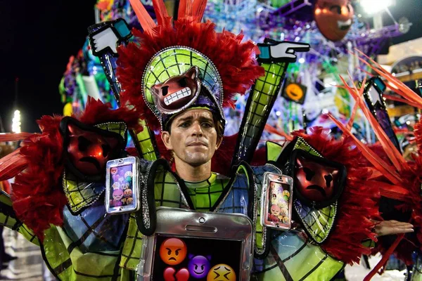 Carnevale 2019 - Grande Rio — Foto Stock