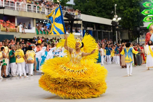 Carnaval 2019 - Unidos da Tijuca — Fotografia de Stock