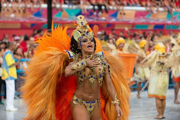 Carnival 2019 - Unidos da Tijuca — стокове фото