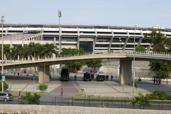 Río Brasil Abril 2019 Fuera Del Estadio Maracana Tarde Soleada — Foto de Stock